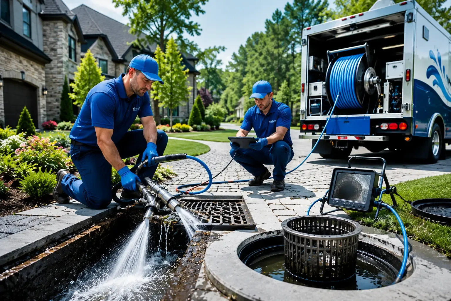 Local outdoor drain cleaning professionals in Markham, IL